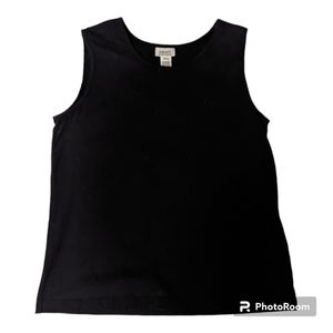 Vintage 90's Graff Black Tank Top Women's Large